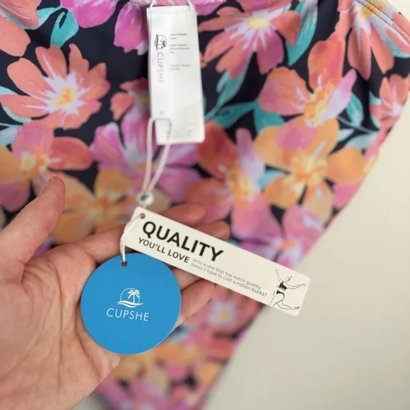 NWT Cupshe Saint Tropez Swimsuit (M) - Picture 8 of 9